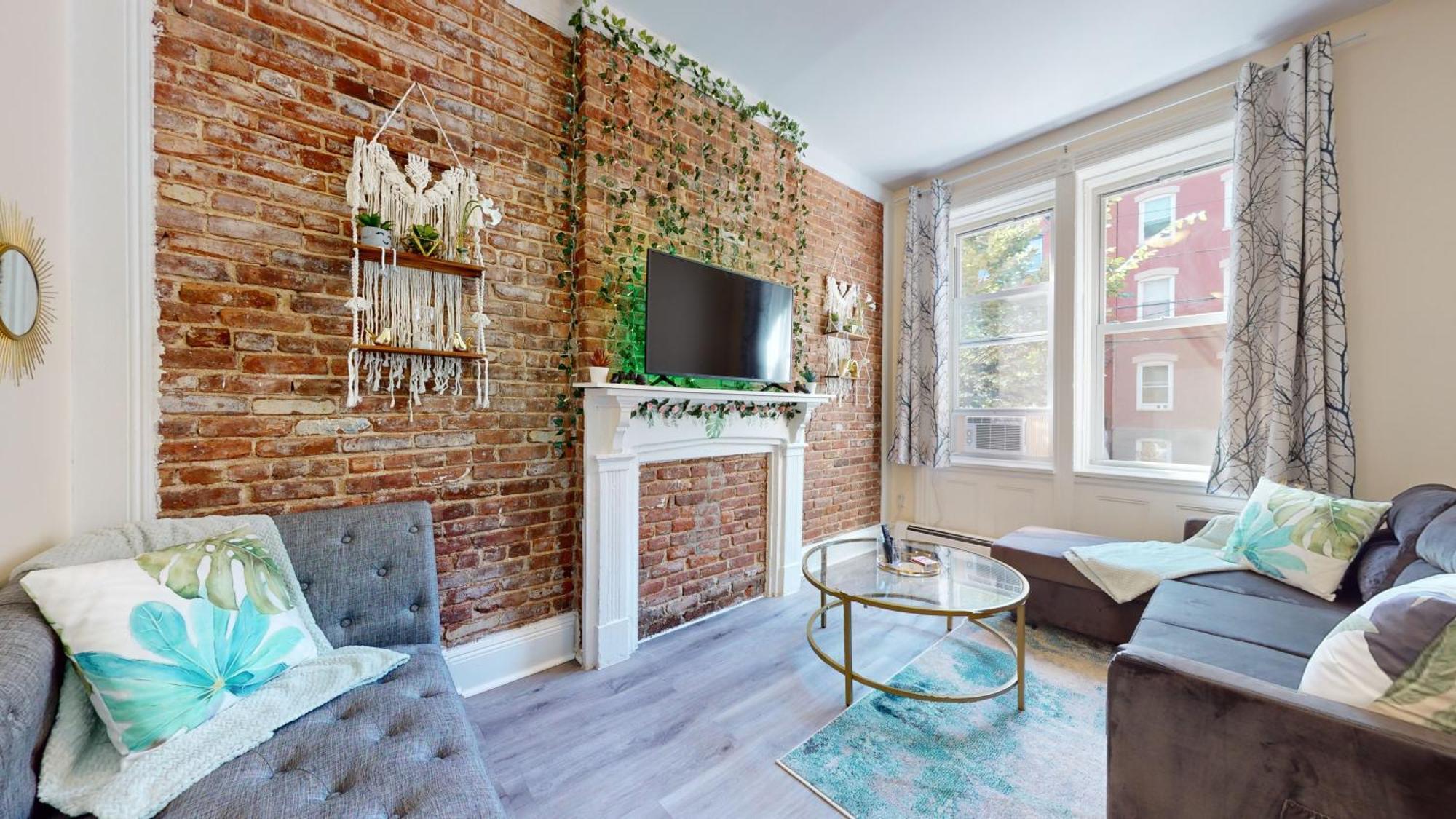 Minutes To Nyc Sleeps 5 Apartment Hoboken Luaran gambar