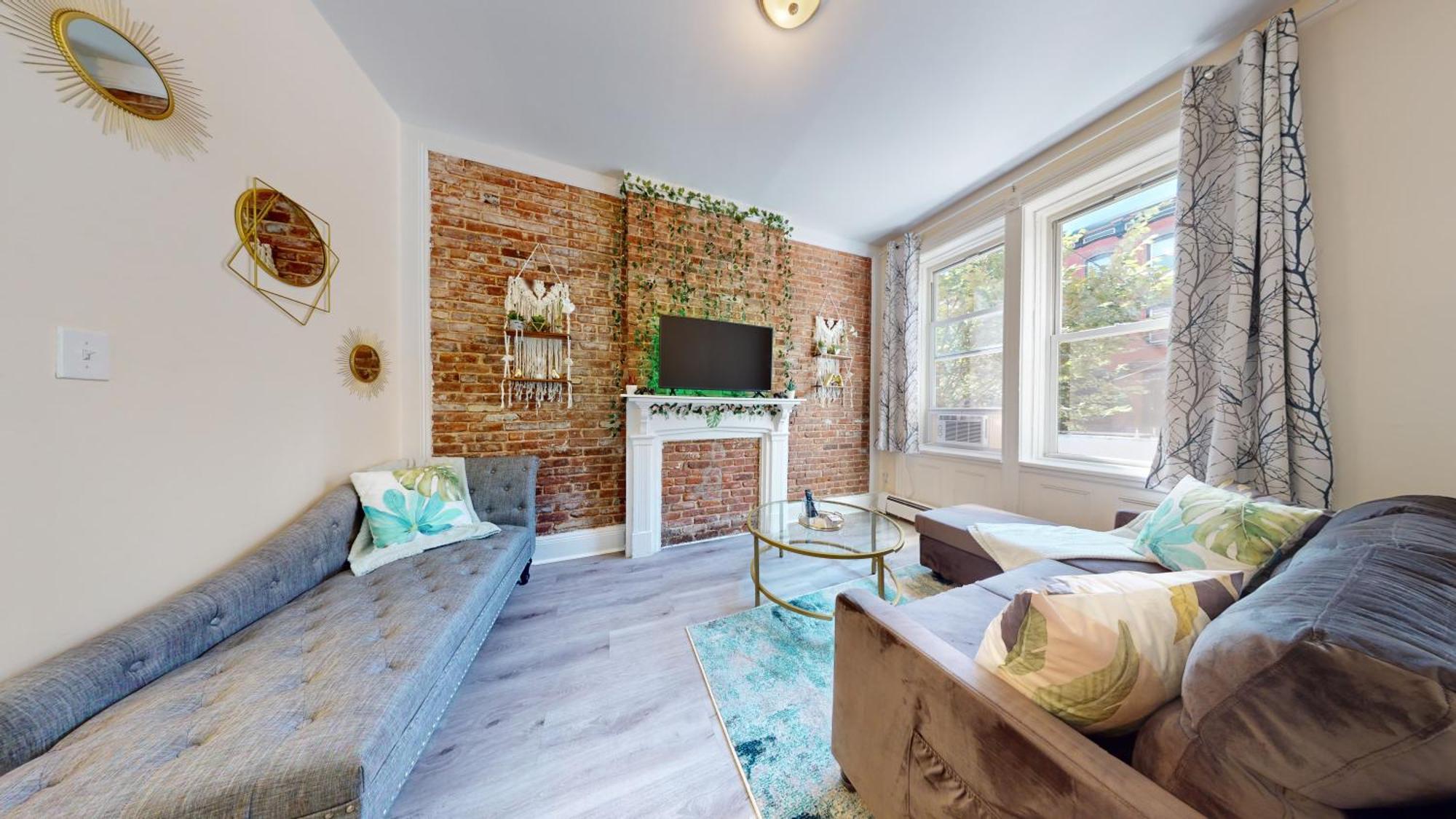 Minutes To Nyc Sleeps 5 Apartment Hoboken Luaran gambar