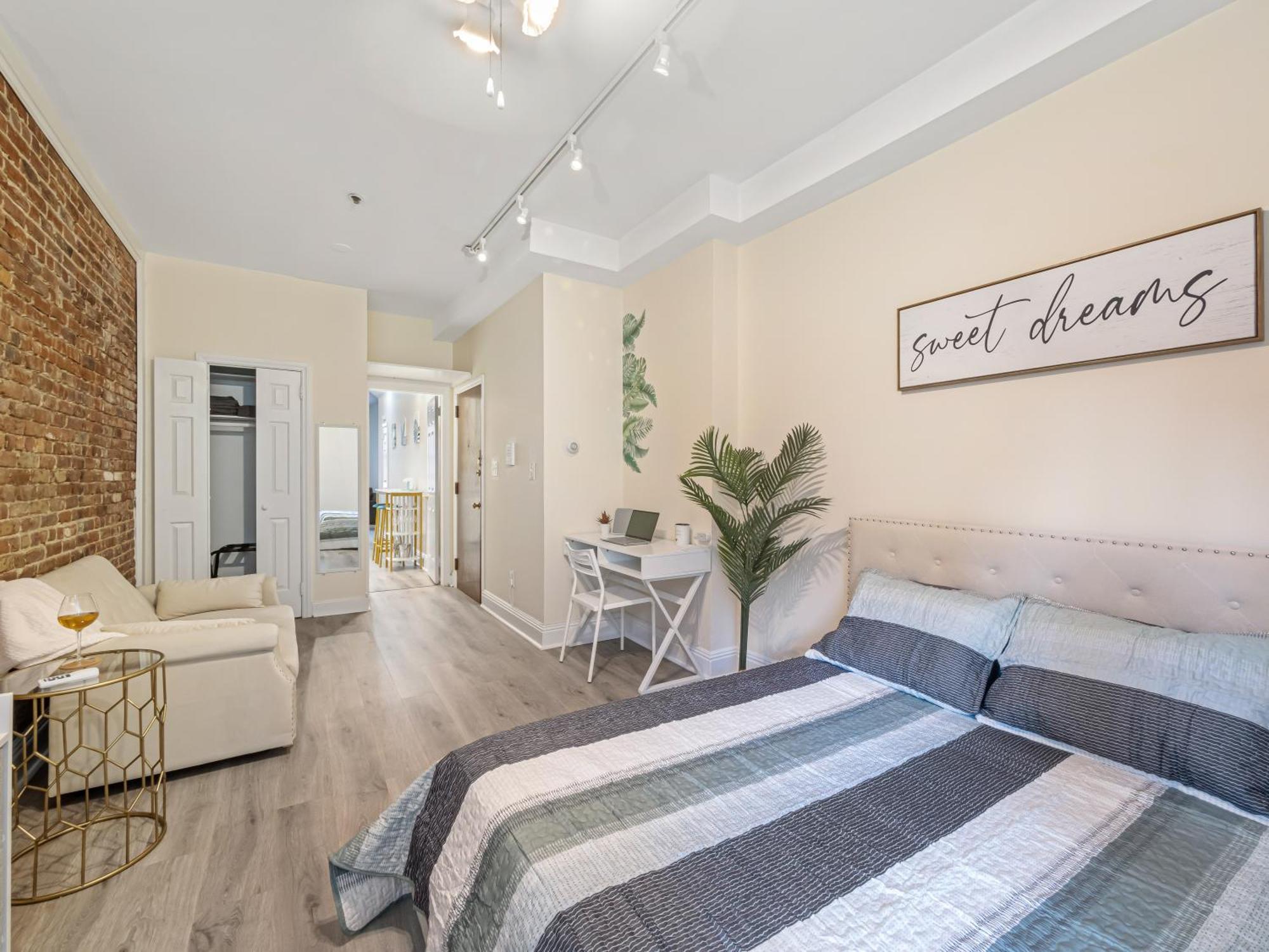 Minutes To Nyc Sleeps 5 Apartment Hoboken Luaran gambar