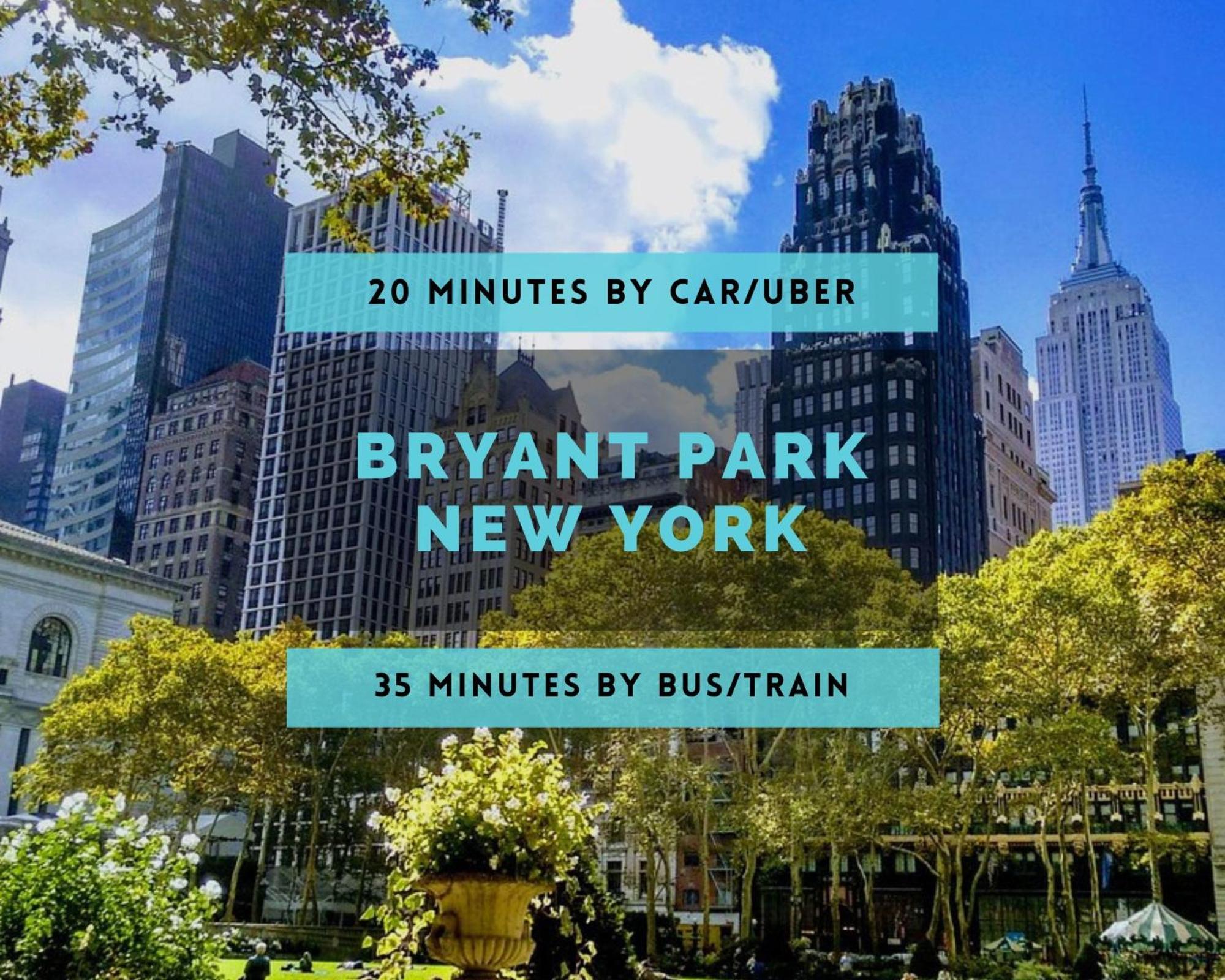 Minutes To Nyc Sleeps 5 Apartment Hoboken Luaran gambar