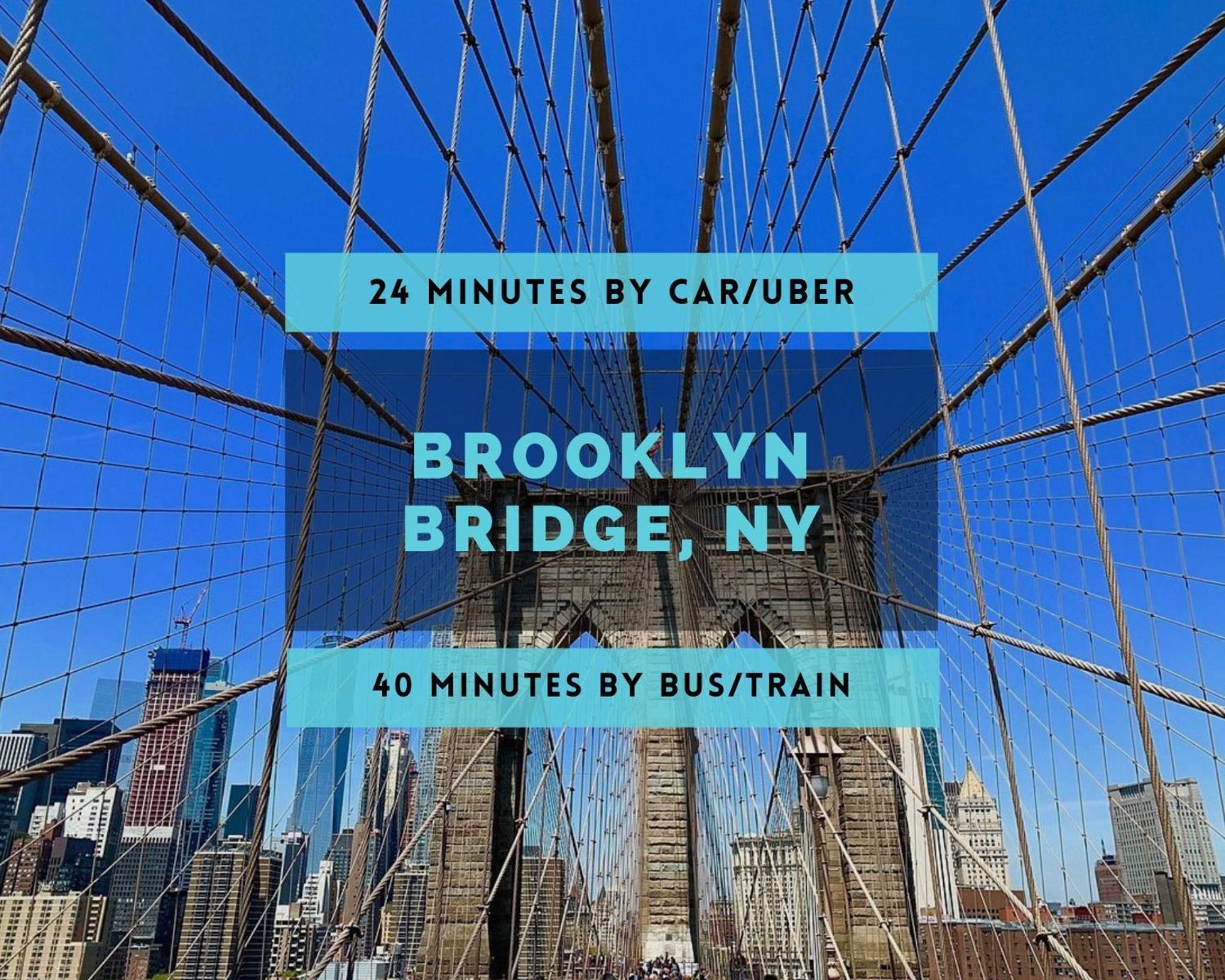 Minutes To Nyc Sleeps 5 Apartment Hoboken Luaran gambar